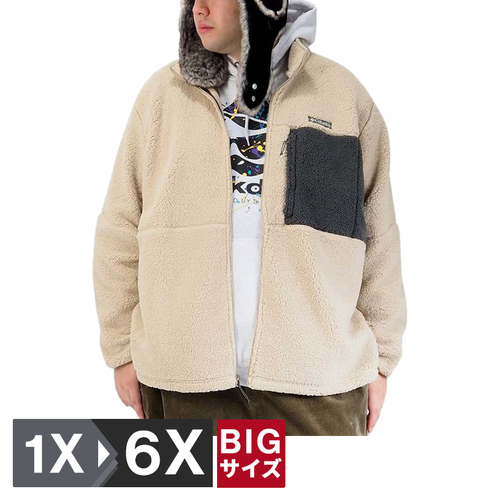 マンチェス Manches メンズ ジャケット 【Columbia/コロンビア】マウンテンサイドヘビーウェイトフリース フォッシル×シャークの通販は