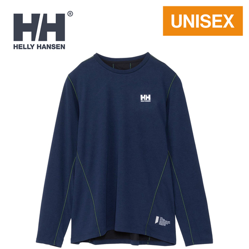 ヘリー・ハンセン HELLY HANSEN メンズ レディース 長袖Tシャツ ロングスリーブリファテッククルーティー オーシャンネイビー HH32365の通販は