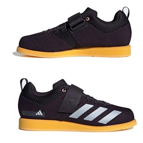 アディダス adidas メンズ レディース フィットネスシューズ パワーリフト5 ブラック/メタリック/スパーク LIP84 IG1775 POWERLIFT5の通販は