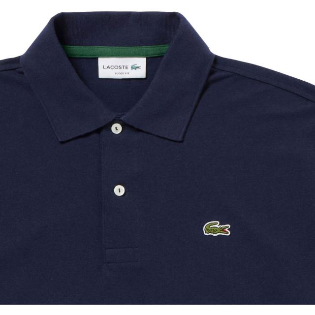 ラコステ LACOSTE メンズ リヨセルブレンドミニマルポロシャツ