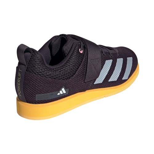 アディダス adidas メンズ レディース フィットネスシューズ パワーリフト5 ブラック/メタリック/スパーク LIP84 IG1775 POWERLIFT5の通販は