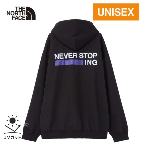 ザ・ノース・フェイス ノースフェイス メンズ レディース パーカー ネバーストップアイエヌジーフーディ ブラック2 NT12443 K2 NEVERの通販は