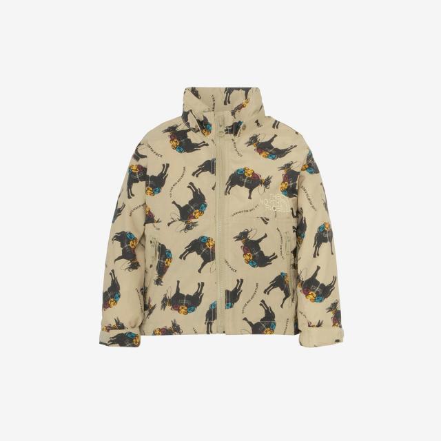 新品タグ付き ノベルティコンパクトジャケット(ベビー) ハーフィーパターン THE NORTH FACE Baby Novelty Compact Jacket ハーフィー