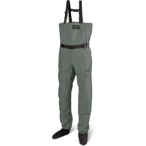 フォックスファイヤー Foxfire メンズ フィッシング ウェーダー TRバーティカルツーシームWD グレー TR Vertical Two-seam Waders