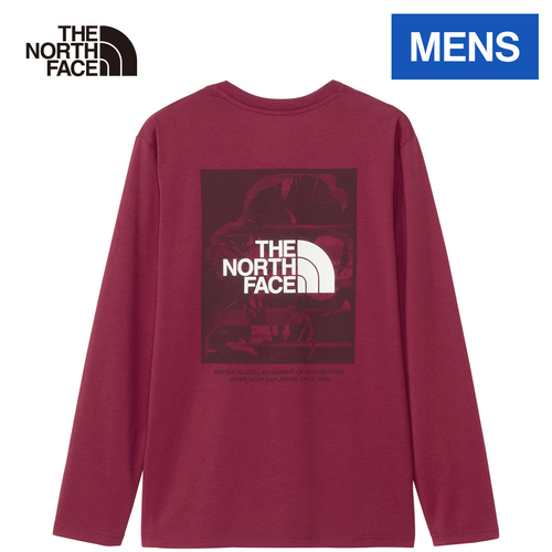 ザ・ノース・フェイス ノースフェイス メンズ 長袖Tシャツ ロングスリーブデジタルボックスロゴティー ビートルート NT82488 BT L/Sの通販は 6,270円