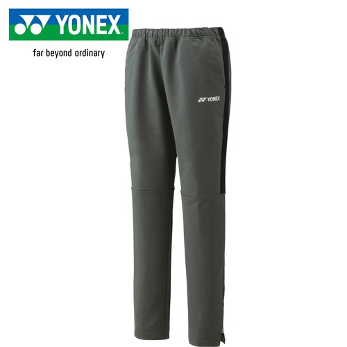 ヨネックス YONEX レディース ウィメンズウォームアップパンツ スレートブラック 67083 833 2024秋冬モデル ロングパンツ 長ズボンの通販は