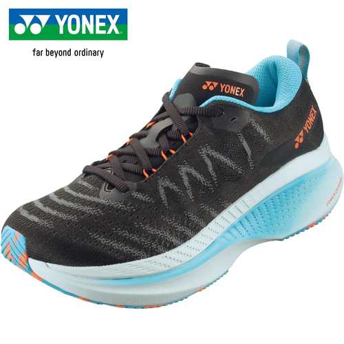 ヨネックス YONEX メンズ ランニングシューズ カーボンクルーズXRメン ブラック/オーシャンブルー SHRXR1M 691 2024秋冬モデル マラソン