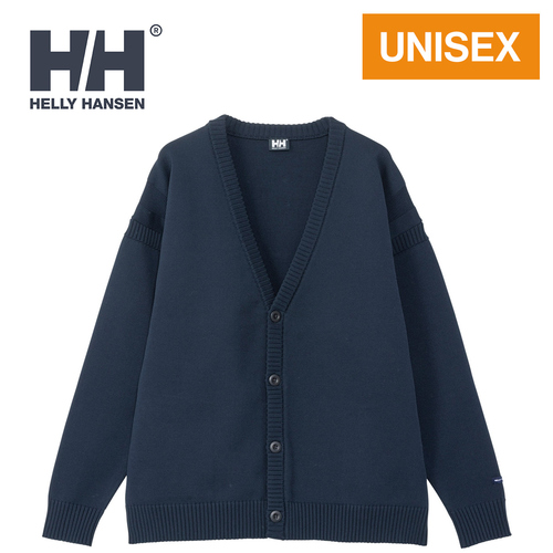 ヘリー・ハンセン HELLY HANSEN メンズ レディース フィッシャーマンニットカーディガン ディープネイビー HH32470 DN Fisherman Knitの通販は