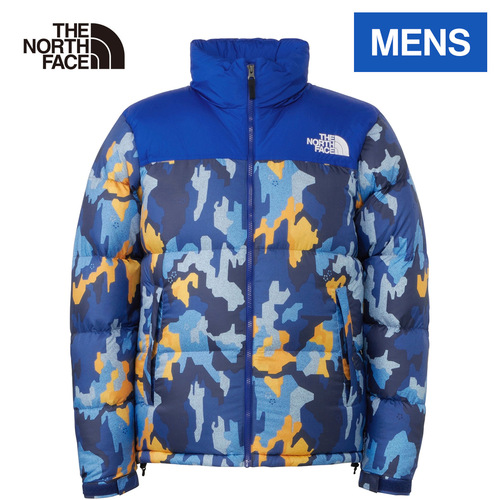 ザ・ノース・フェイス ノースフェイス メンズ ノベルティーヌプシジャケット ブルーツリーバーク ND92336 BB Novelty Nuptse Jacketの通販は