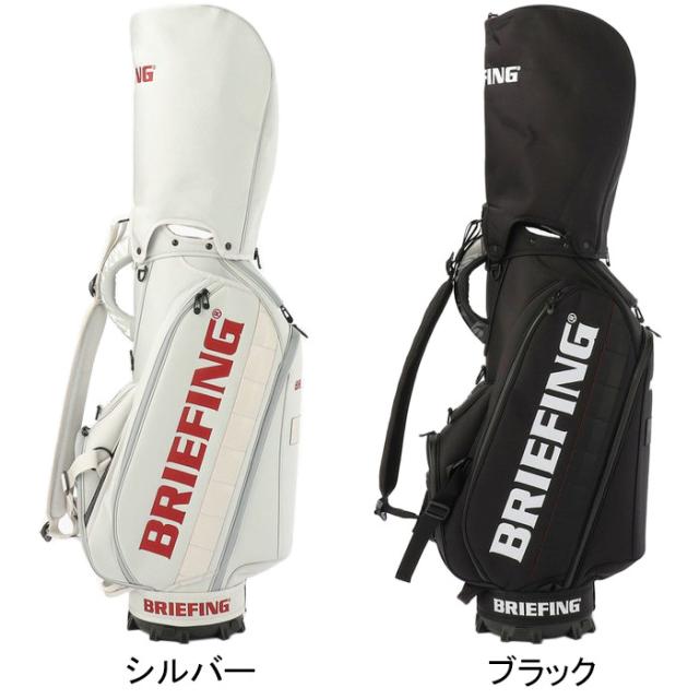 BRIEFING キャディバッグ CR-3 ホワイト シルバー ブリーフィング dショッピング |ブリーフィング BRIEFING CR-3 #03 キャディ