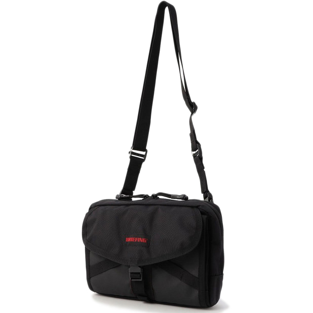 ブリーフィング BRIEFING ショルダーバッグ マップ ショルダー ブラック BRA243L31 BLACK MAP SHOULDER 通勤アイテム 鞄 通勤通学 タウンユース かばん 小物入れ カジュアルバッグ