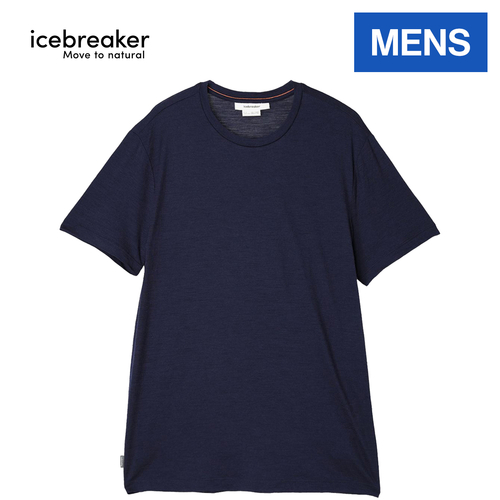 アイスブレーカー icebreaker メンズ 半袖Tシャツ メリノ 150 テックライトIII ショートスリーブ ティー ミッドナイトネイビー IB0A56WLの通販は 10,313円