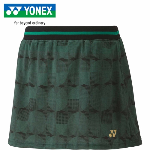 ヨネックス YONEX レディース テニスウェア スコート ウィメンズ スカート リーフグリーン 26139 455 テニス ウェア 試合 練習 部活の通販は