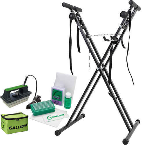 スノーボードwax台 ブラック 室内対応のWAXスタンド DIY 【スキー