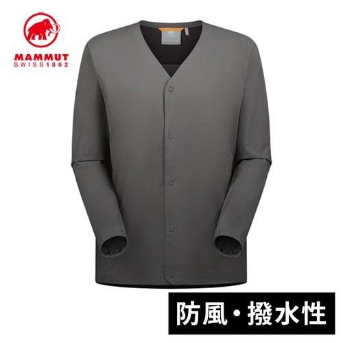 マムート MAMMUT メンズ アクティブ SO カーディガン スティール 1011-02320 0226 Active SO Cardigan AF 春夏モデル 羽織り 軽量