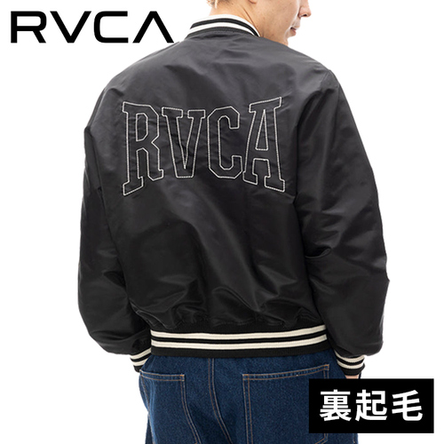 ルーカ RVCA メンズ バランスジャケット BLK BE042774 BALANCE JACKET 2024秋冬モデル アウター スタジアムジャケットの通販は 10,989円