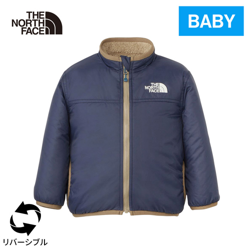 ザ・ノース・フェイス ノースフェイス ベビー コート リバーシブルコージージャケット アーバンネイビー NYB82444 UN B Reversible Cozyの通販は