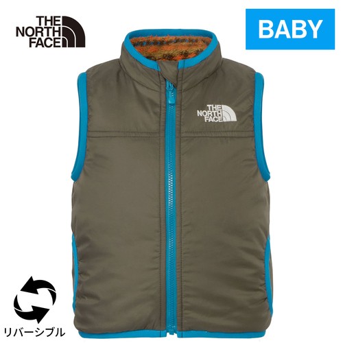 ザ・ノース・フェイス ノースフェイス ベビー ノベルティリバーシブルコージーベスト ニュートープ NYB82449 NT B Novelty Reversibleの通販は