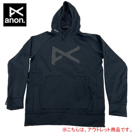 訳あり アノン ANON メンズ スノーボードウェア ジャケット MFI プルオーバーフーディー ブラック 222071 MFI Pullover Hoodie