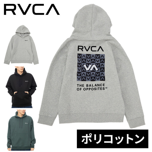 ルーカ RVCA メンズ バランス ボックス HD パーカー BE042040 BALANCE BOX HD 2024秋冬モデル トップス プルオーバー ビッグシルエットの通販は