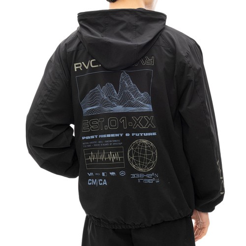 ルーカ メンズ RVCA マトリックス ジャケット BLK BE042775 RVCA MATRIX JACKET 2024秋冬モデル トレイルランニング