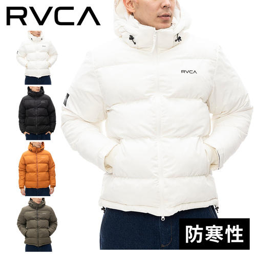 ルーカ RVCA メンズ パファージャケット BE042767 PUFFER JACKET 2024秋冬モデル アウター 中綿ジャケット 防寒ウェア 撥水性の通販は 16,500円