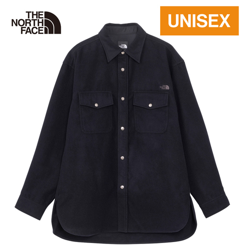 ザ・ノース・フェイス ノースフェイス メンズ レディース 長袖シャツ ロングスリーブウッドランドウールシャツ アビエイターネイビーの通販は