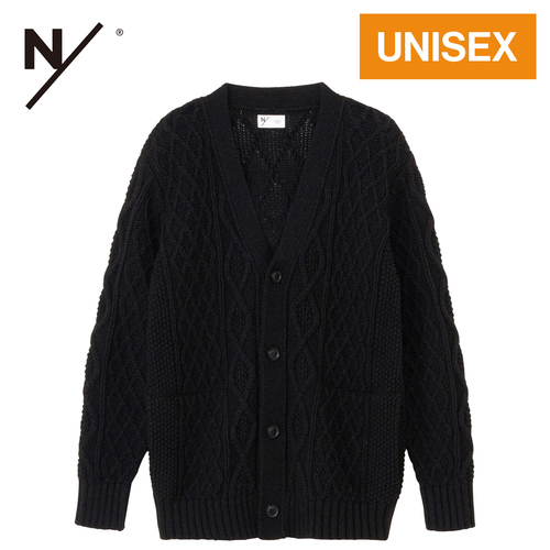 ニュートラルワークス NEUTRALWORKS． メンズ レディース フィッシャンドシープスフィッシャーマンカーディガン ブラック KSU32222 Kの通販は