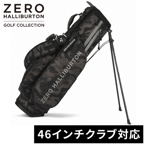 ゼロハリバートン ZERO HALLIBURTON メンズ レディース ゴルフ キャディバッグ ZHG-CB1 Light キャディーバッグ ブラックカモ 82776の通販は