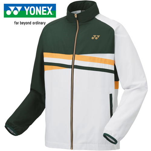 ヨネックス YONEX メンズ レディース バドミントンウェア ジャケット 裏地付ウィンドウォーマーシャツ ダークオリーブ 70101 328の通販は