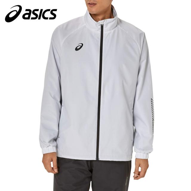 アシックス 裏トリコット ウインドブレーカージャケット 赤黒 Ｓ bn:18]送料無料asics アシックス S サイズ 裏トリコットウインド