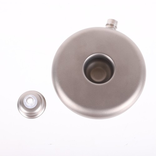 キース Keith 純チタン丸形スキットル 130ml Ti9303