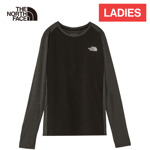 ザ・ノース・フェイス ノースフェイス レディース トレーニングウェア シャツ ロングスリーブハイブリッドGTDメランジクルーの通販は 8,360円