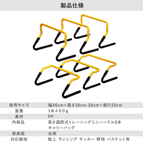 リーディングエッジ LEADING EDGE トレーニング ミニハードル 6