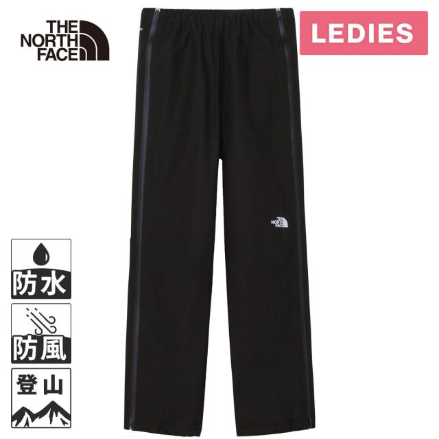 ザ・ノース・フェイス ノースフェイス レディース ロングパンツ クライムライトジップパンツ ブラック NPW12502 K Climb Light Zip Pant 秋冬モデル ボトムス シェルパンツ 長ズボン ナイロンパンツ 登山 アウトドア コンパクト収納 ウィメンズ GORE-TEX ゴアテックス 防水