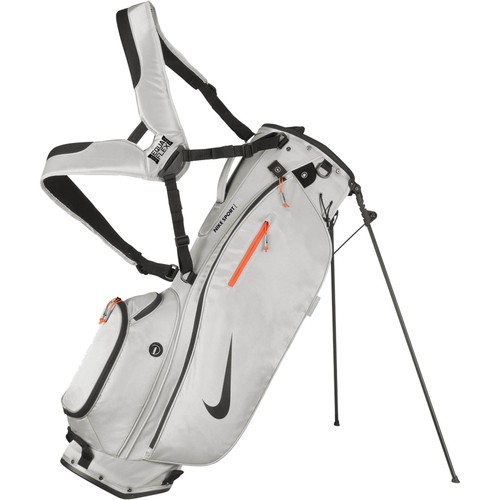 ナイキ NIKE メンズ レディース スポーツライト ゴルフバッグ ブラウン/オレンジ/ブラック GF3011 171 2025春夏モデル キャディーバッグの通販は