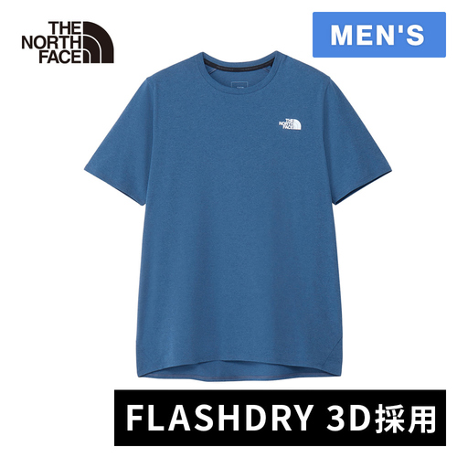 ザ・ノース・フェイス ノースフェイス メンズ ランニングウェア シャツ ショートスリーブエンデューロクルー マウンテンブルー NT12575の通販は 7,590円
