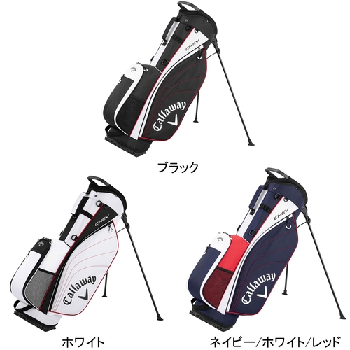 Callaway CHEV ゴルフバッグ レッド ブラック Callaway CHEV ゴルフ