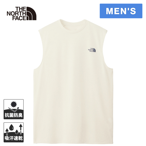 ザ・ノース・フェイス ノースフェイス メンズ ランニングウェア シャツ スリーブレスGTDメランジクルー グレイッシュホワイト NT12594の通販は 6,600円