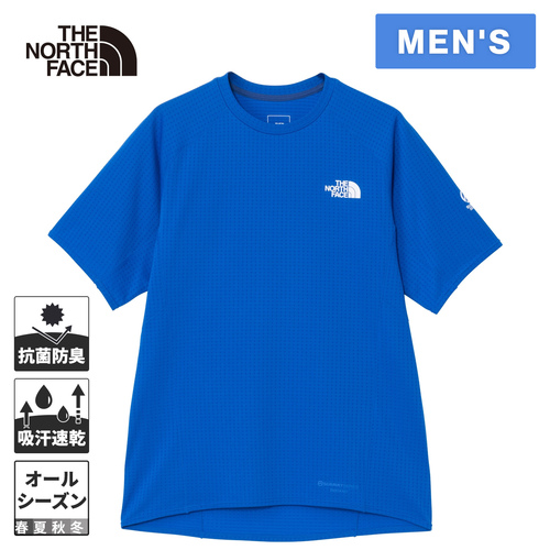 ザ・ノース・フェイス ノースフェイス メンズ Tシャツ エクスペディションショートスリーブドライドットクルー スカイダイバー NT12524の通販は 12,100円