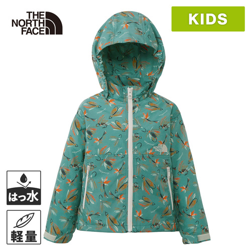 ザ・ノース・フェイス ノースフェイス キッズ トドラーノベルティコンパクトジャケット フライルアーブルー NPT22511 FL T Noveltyの通販は