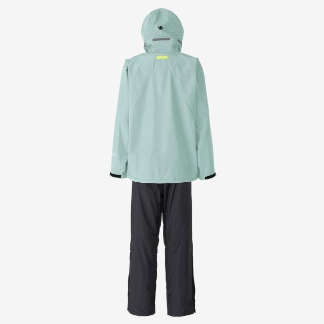 ヘリー・ハンセン HELLY HANSEN メンズ レディース レインウェア ヘリーレインスーツ ミスティグレー HH12510 MS Helly Rain Suit 新学期 2025春夏モデル レインジャケット ロングパンツ セットアップ 上下セット 防水 はっ水 透湿 抗菌防臭 パッカブル