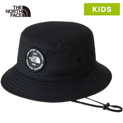 ザ・ノース・フェイス ノースフェイス キッズ 帽子 メッセージハット ブラック NNJ02503 K Kids’ Message Hat 2025春夏モデル ハットの通販は