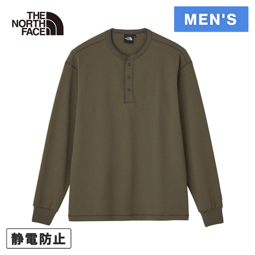 ザ・ノース・フェイス ノースフェイス メンズ 長袖Tシャツ ロングスリーブハニカムヘンリー ニュートープ NT12537 NT L/S Honeycombの通販は 11,000円