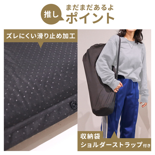 クイックキャンプ 8cm インフレータブルマット シングル