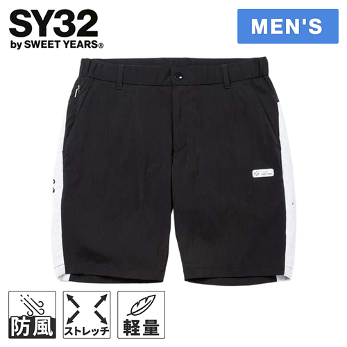 SY32 SWEET YEARS】ストレッチショートパンツ M チャコール