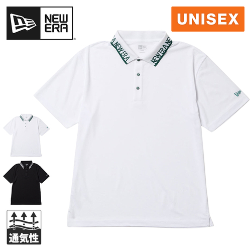ニューエラゴルフ NEW ERA GOLF メンズ レディース 半袖 鹿の子