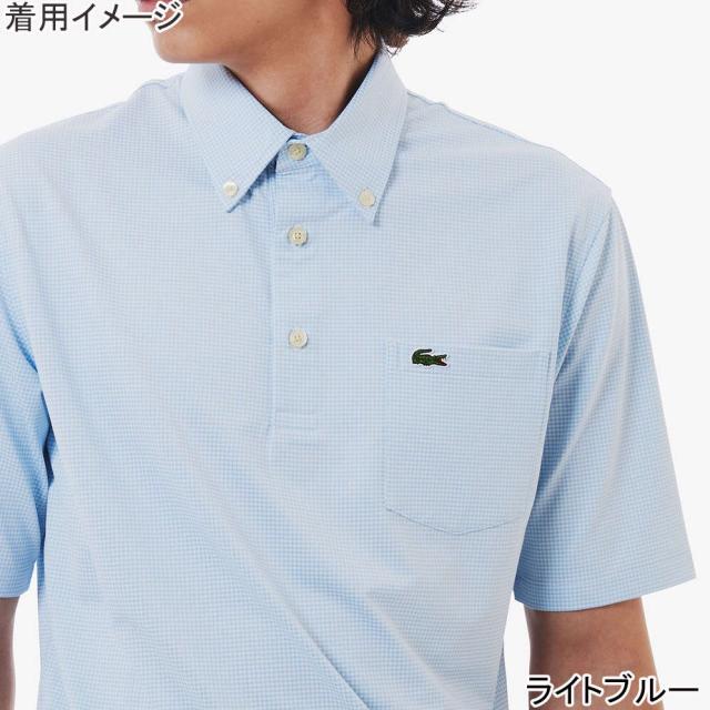 試着のみ】SHIPS別注 LACOSTE ポロシャツ グレー LACOSTE ラコステ