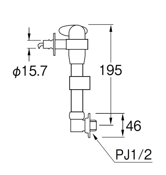 SANEI ミニセラ洗濯機用水栓 水モレ防止機能 ドラム式向け PY1735TV-13