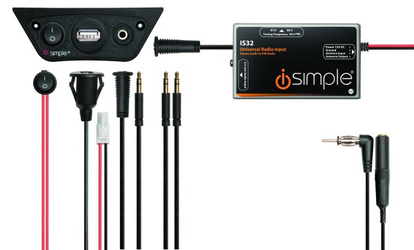 iSimple FMモジュレーター RadioMod RCA音声入力可能 3.5